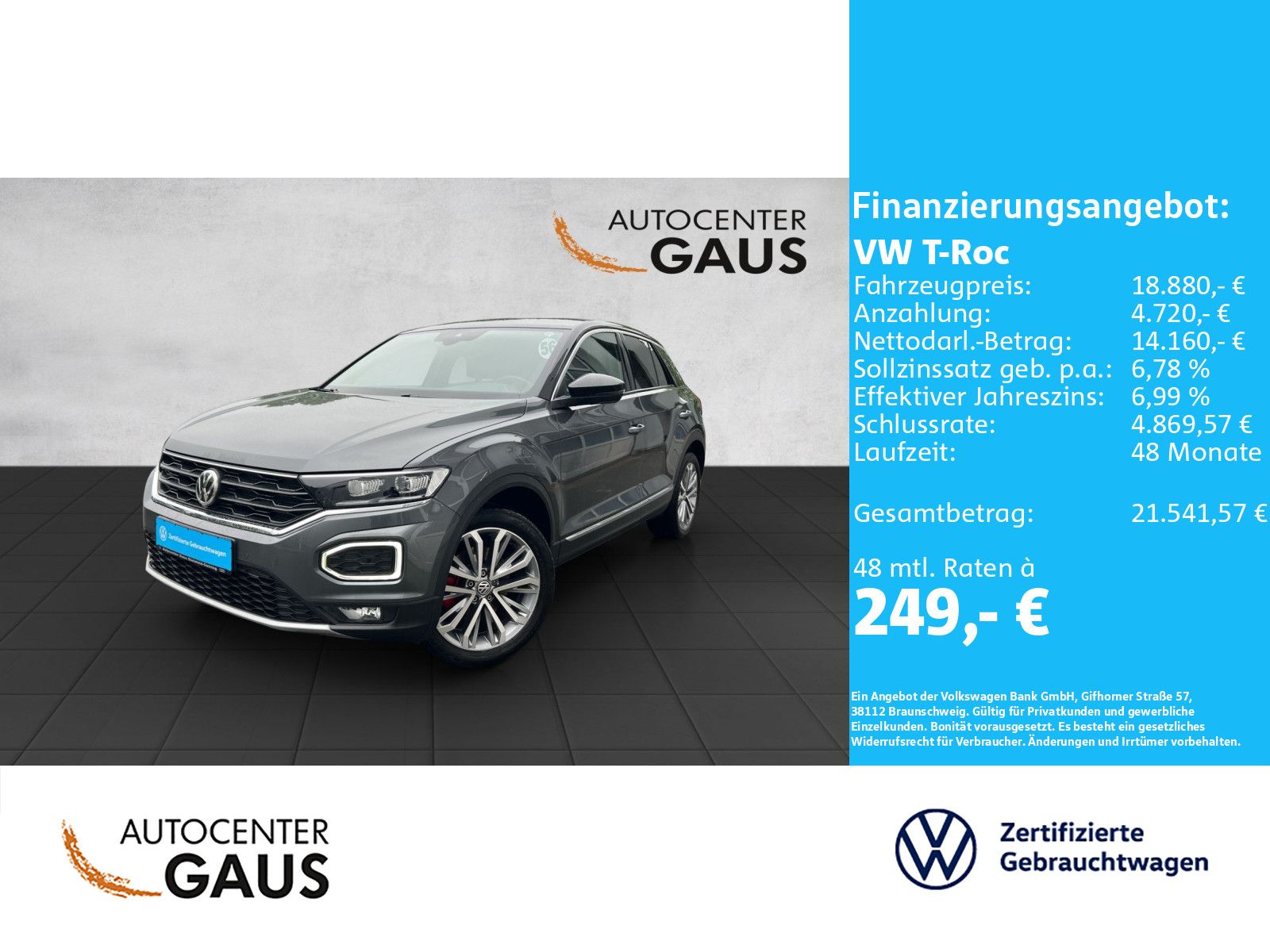 T-Roc Sport 1.5 TSI LED*Kamera*ACC*Navi