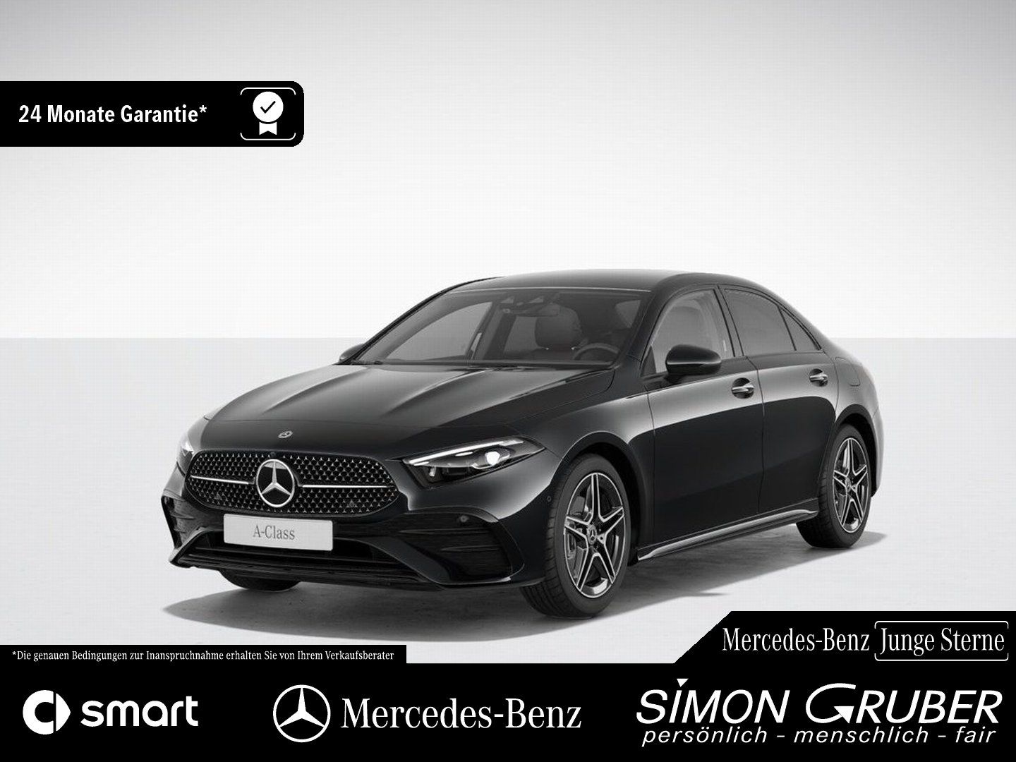 Fahrzeugabbildung Mercedes-Benz A 200 Limousine AMG Night Sound Ambi 360 MBeam
