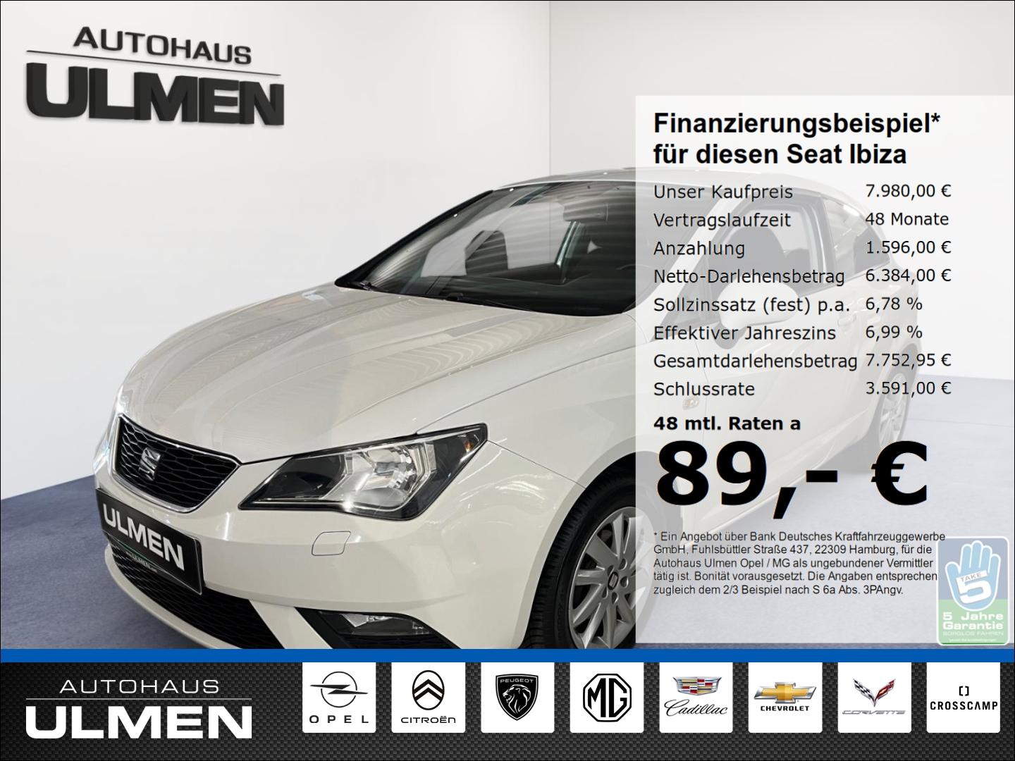 Seat Ibiza SC Sun  Alu+Allwetter Radio+CD-PlayerTempo