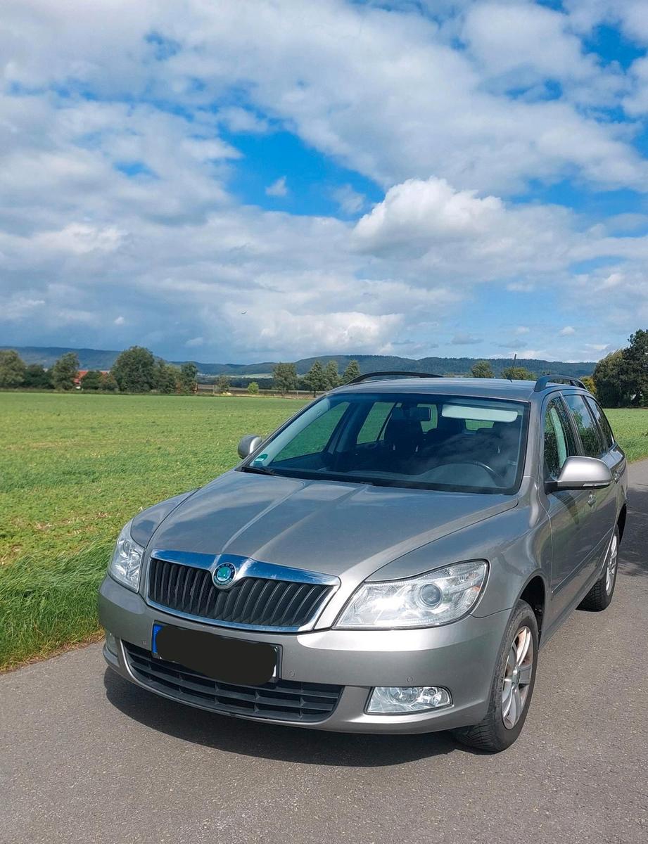 Skoda Octavia 2011 — rear view