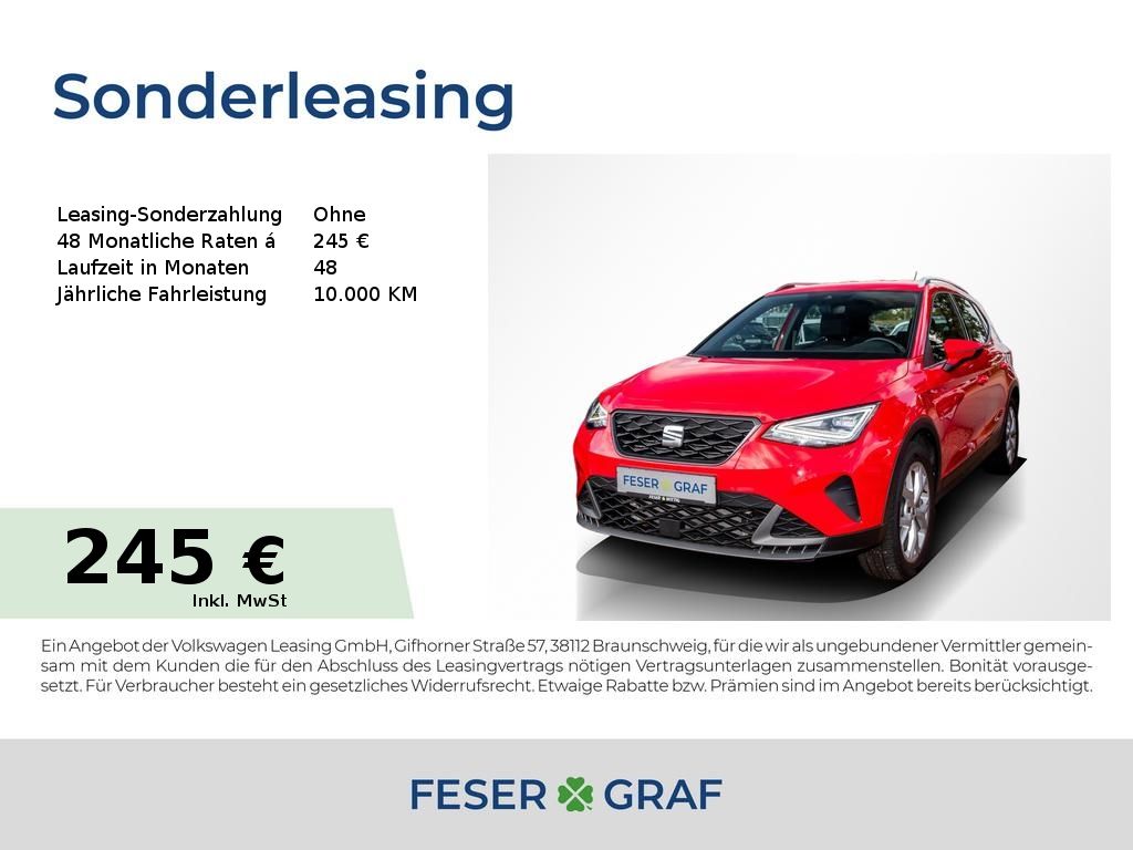 Seat Arona 1.5 TSI DSG FR LED/Navi/SHZ/PDC/Full-Link