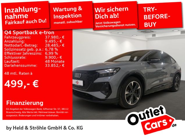 Audi Q4 Sportback 50 e-tron quattro MATRIX NAV+ R-KAM