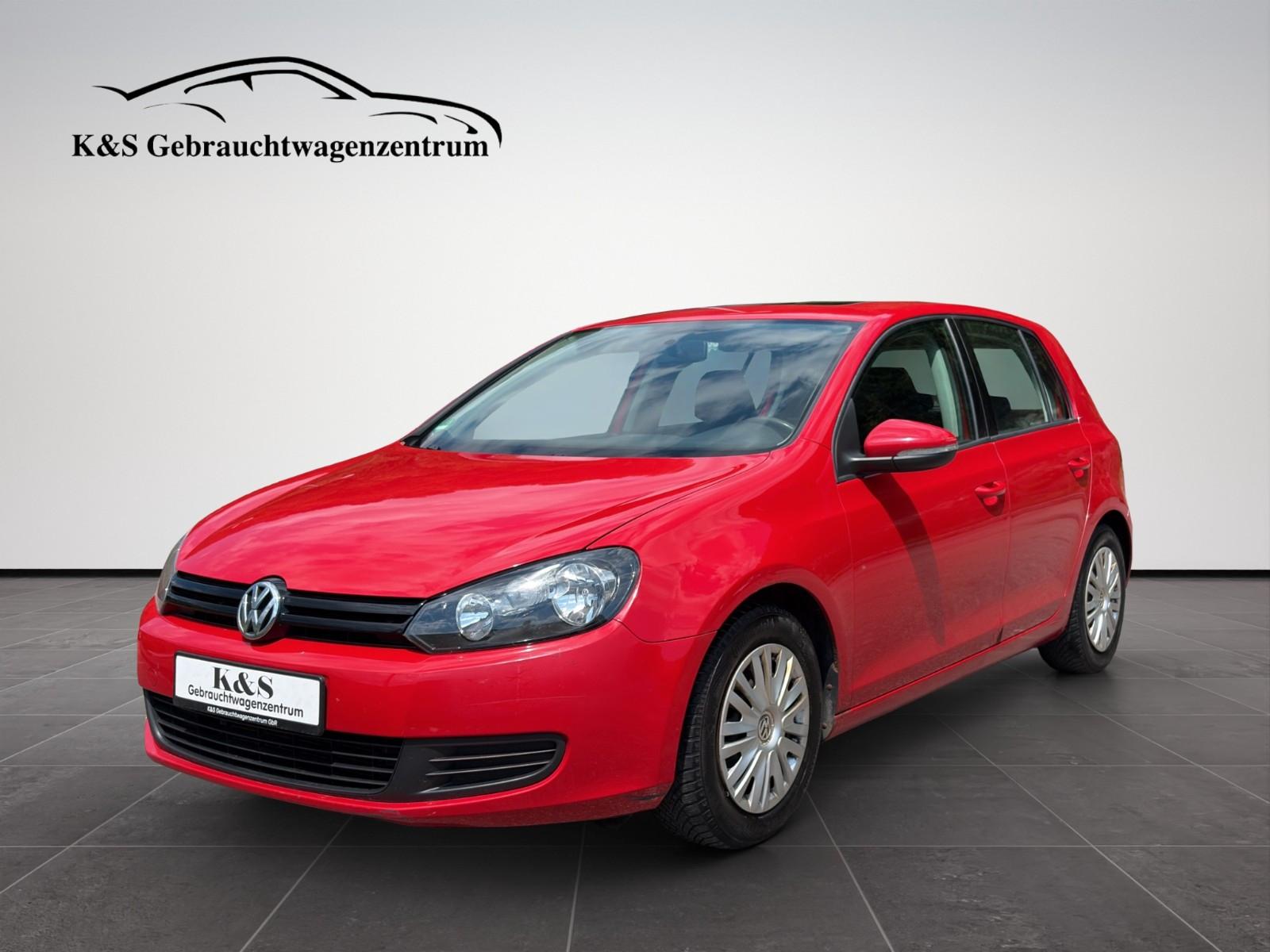 Volkswagen Golf VI Trendline 5 Türer Schiebedach 1. HAND