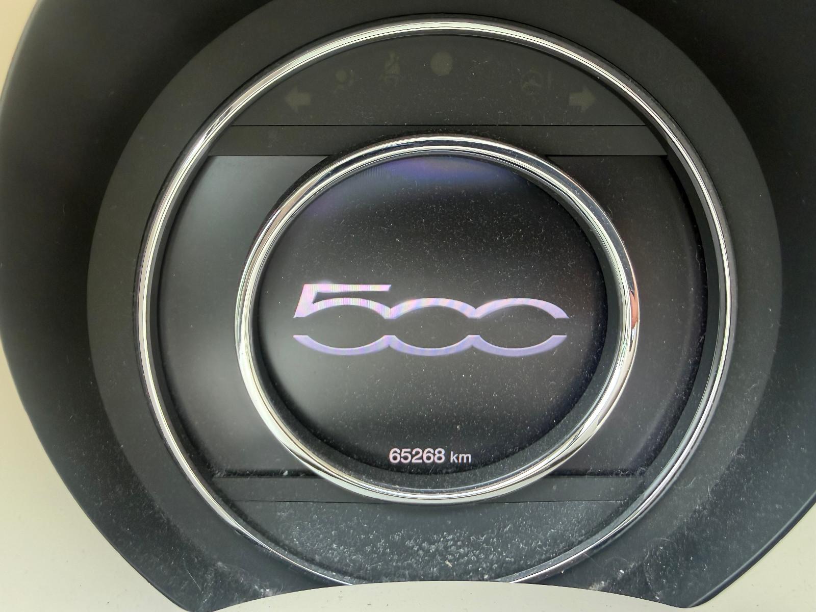 Fiat 500 Klimaaut Leder Panorama