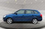 Skoda Fabia Combi 1.4i Sport*AHK*Tempo*Klima*Alu*2.Hd - Skoda Fabia mit Benzin-Antrieb: Blau, Kombi, 1.4