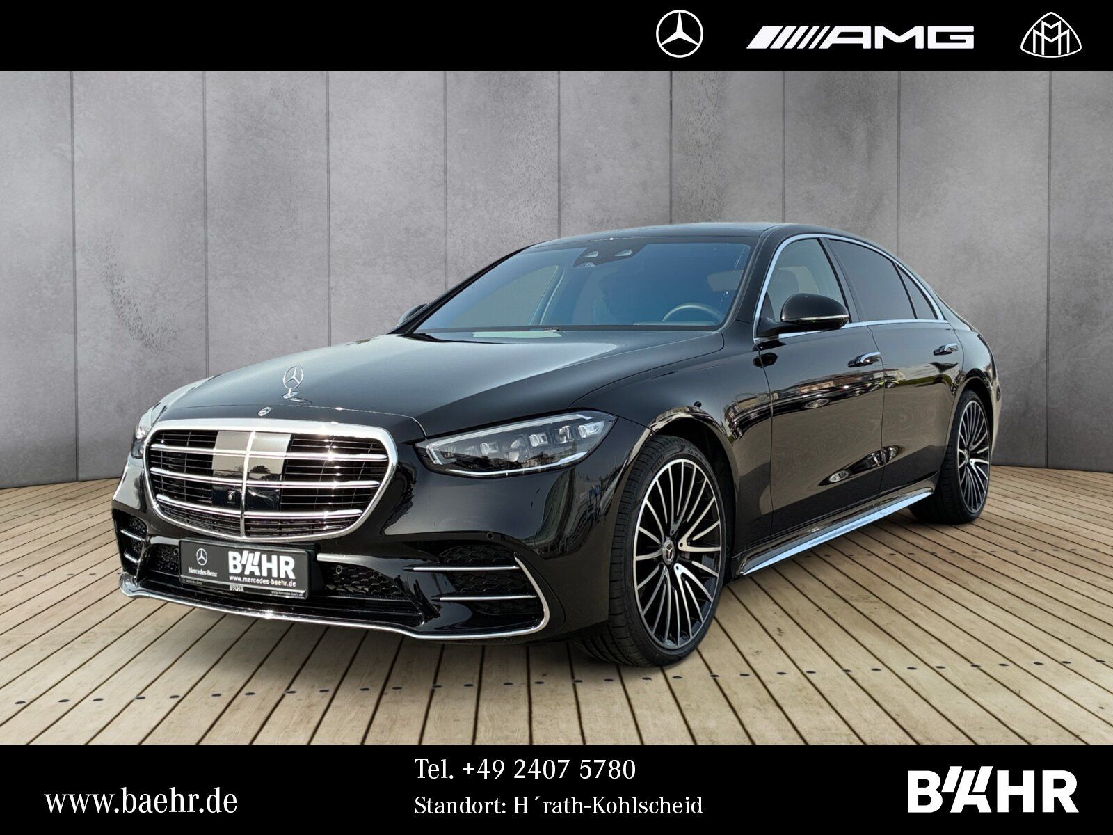 MERCEDES-BENZ S 580 4M Lang AMG/Chauffeur/Burmester3D/Pano/360