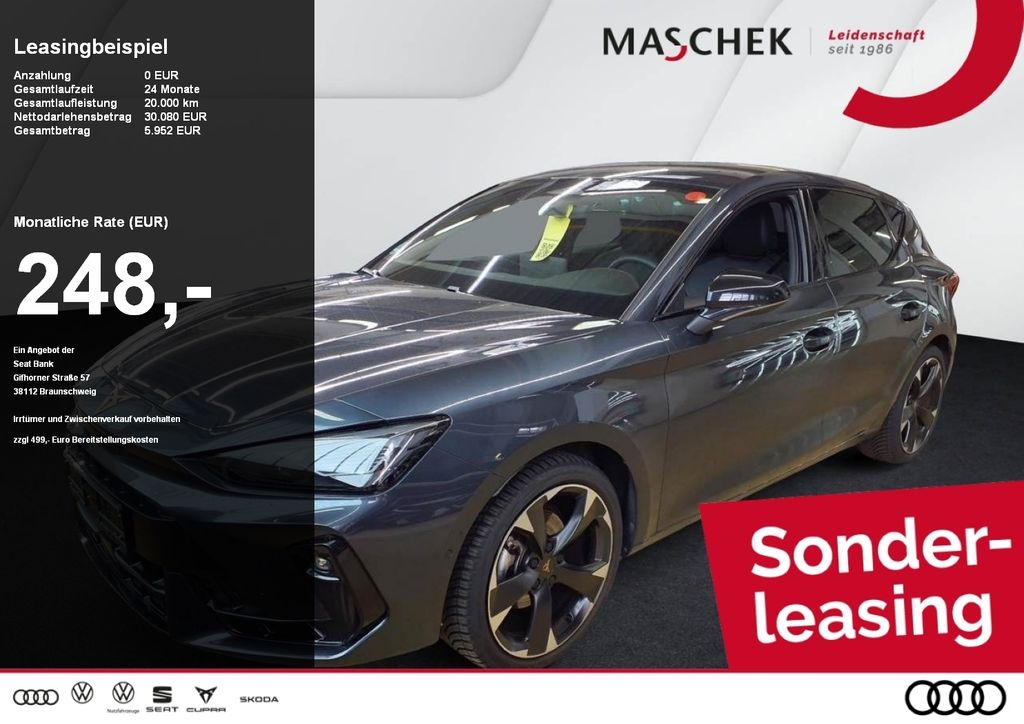 Leon Sonderleasing 1.5 eTSI DSG Navi RearView Si