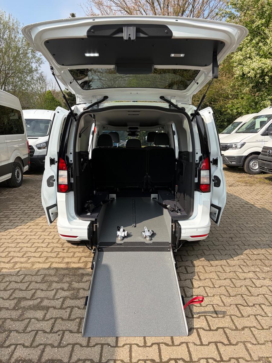 Ford Connect Lang Heckausschnitt Rollstuhl Rampe