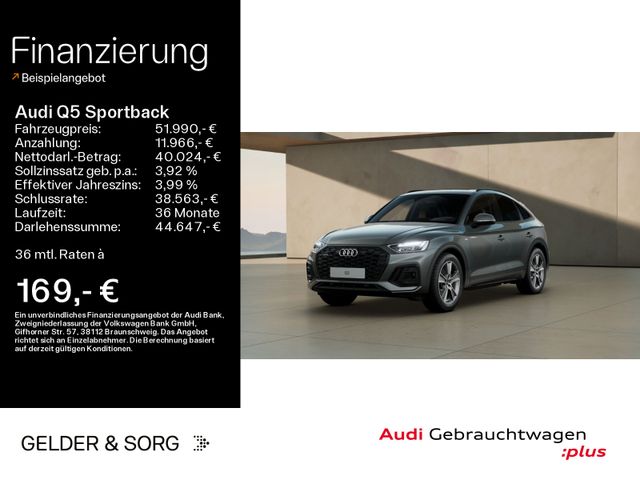 Audi Q5 Sportback S line 45 TFSI qu.Pano*OptikSchwarz