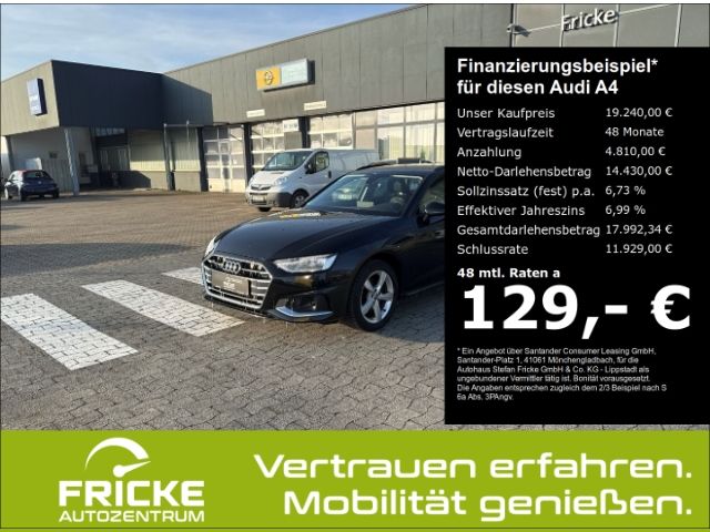 Audi A4 Avant 30 TDI  advanced+Rückfahrkam.+AHK+Sitzh