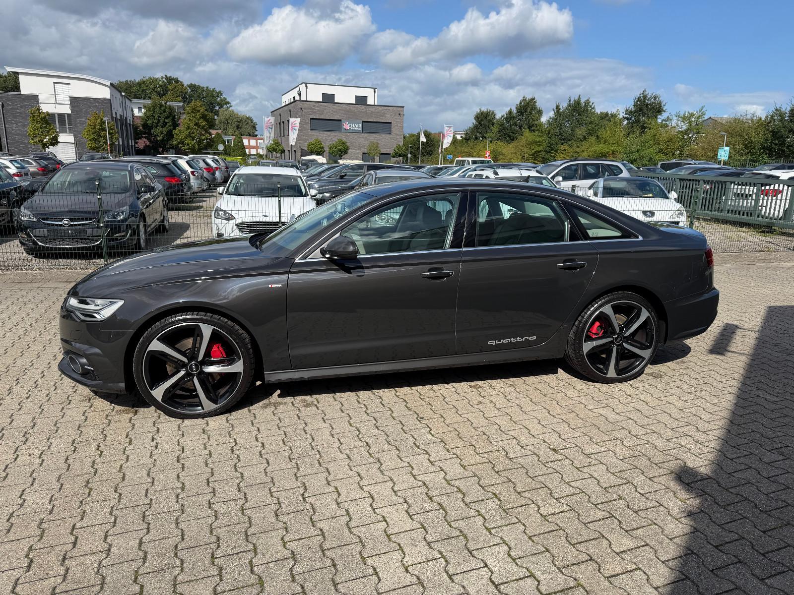 AUDI A6 LIM. 3.0 TDI S-LINE COMPLET LED / GPS / CUIR / QUATT | 272 ch | 4X4 | BVA | HAYON ÉLECTRIQUE | PACK SPORT | VOLANT EN CUIR