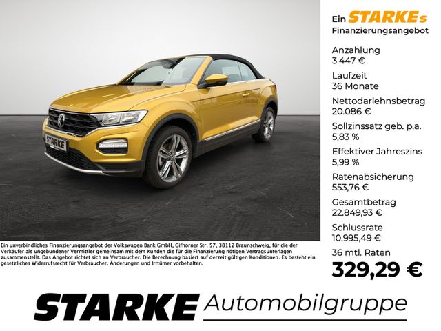 Volkswagen T-Roc Cabriolet 1.0 TSI Style  PDC LM Tempo Klim