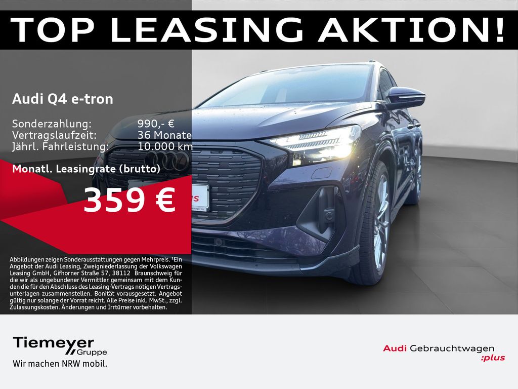 Q4 e-tron 35 2x S LINE LM21 SONOS 360° AHK WÄRME