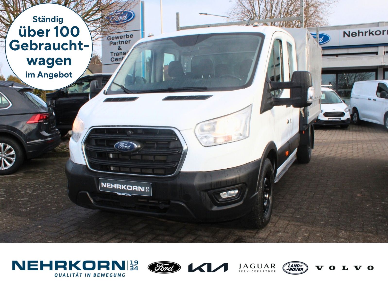 Fahrzeugabbildung Ford Transit Trend L3 DoKa Pritsche Plane & Spriegel