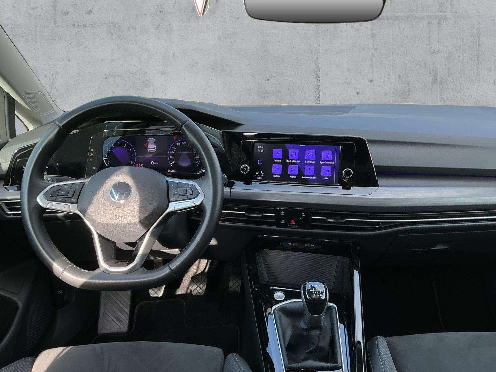 Volkswagen Golf VIII 1.5 TSI STYLE 5JG+LEDplus+APP+RFK+PANO, миниатюра 9