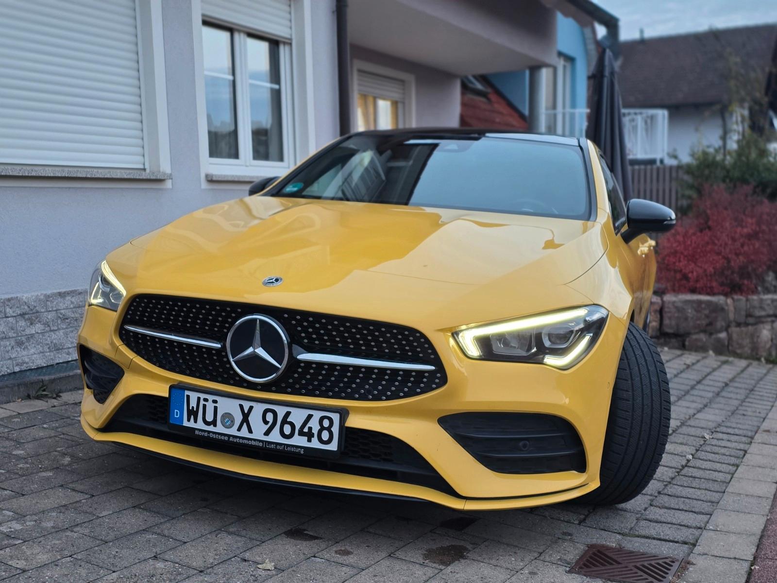Mercedes-Benz CLA Panorama AMG line Night, миниатюра 4
