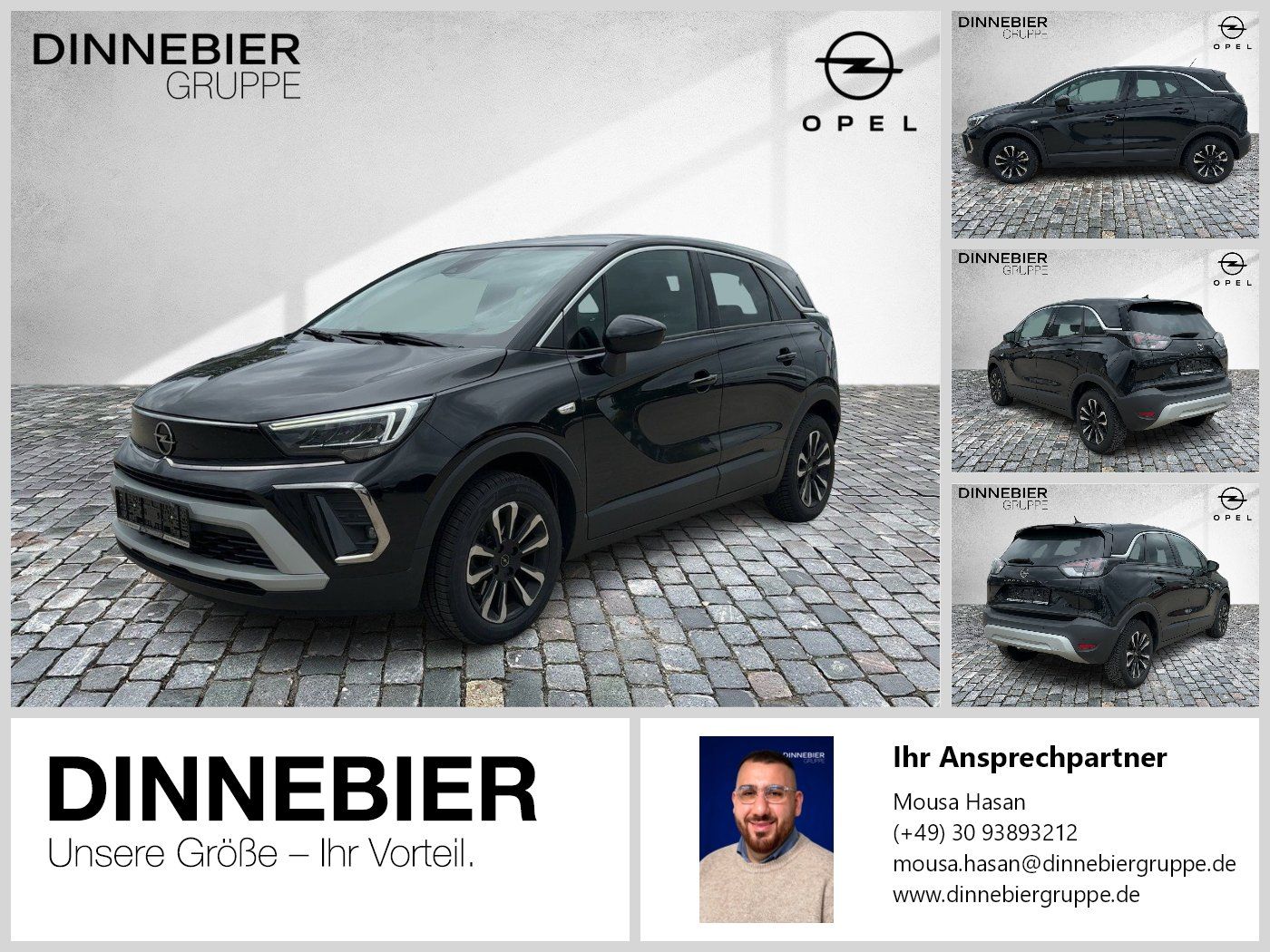 Opel Crossland Elegance LED+Kamera+Winterpaket