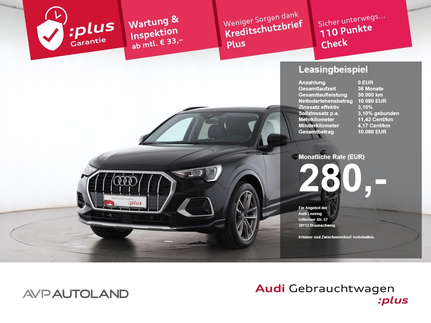 Audi Q3 TFSI Stronic | MMI NAVI PLUS | AHK