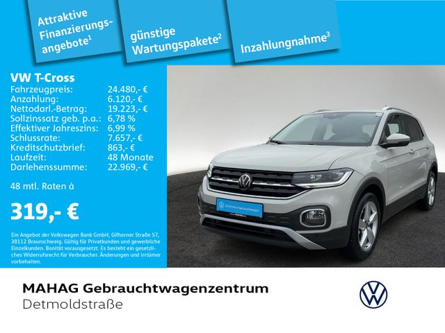 Volkswagen T-Cross 1.0 TSI STYLE Navi LED Kamera DSG (7-Stu