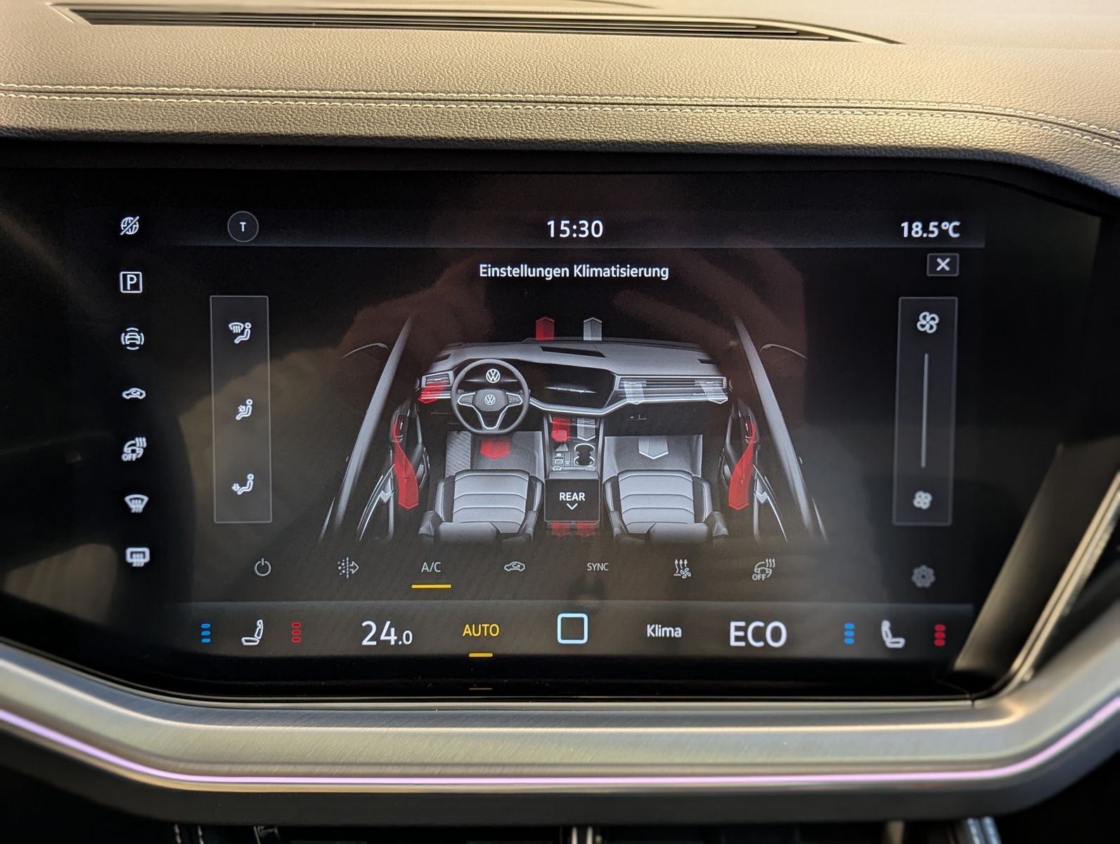 VW Touareg 3.0TDI 4M R-Line VOLL Black 22" UPE 114T - Image 35