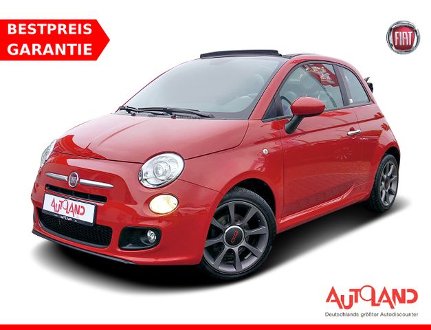 Fiat 500 0.9 TwinAir Xenon Teilleder PDC Klimaaut.