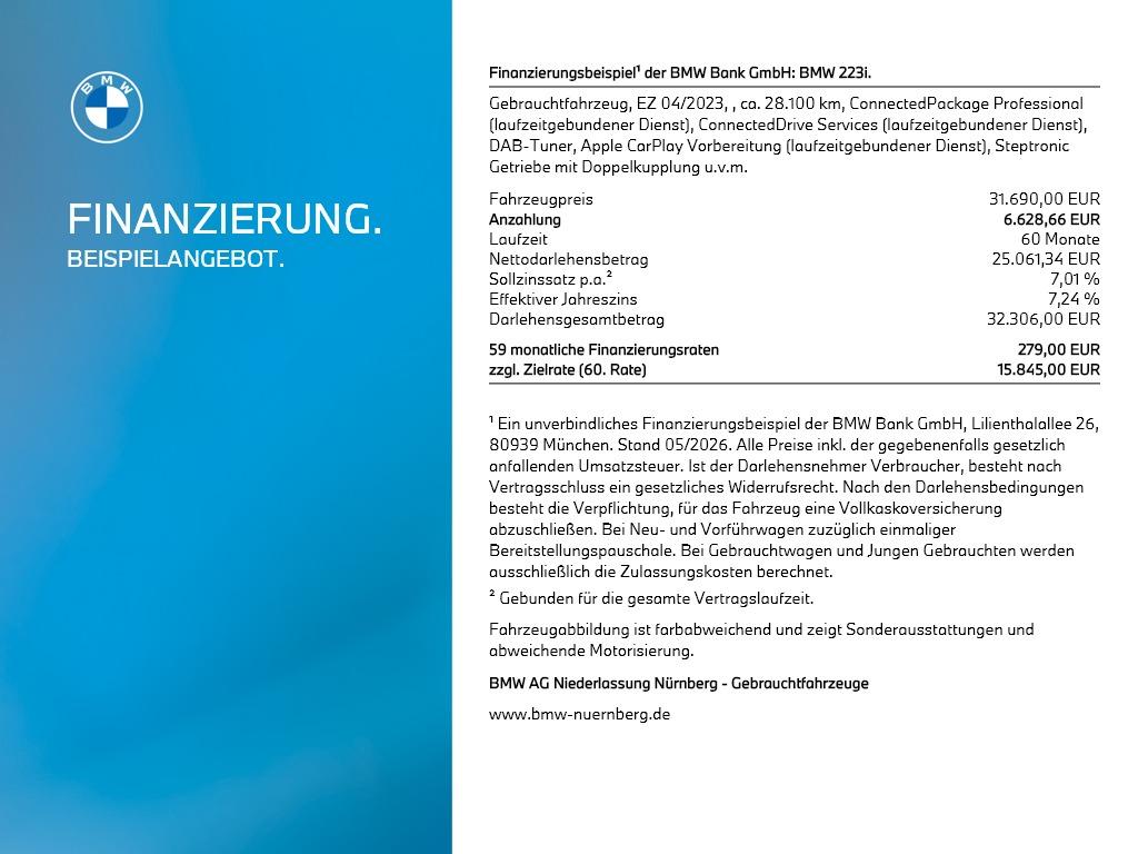 BMW 223i Active Tourer *AHK*Sportsitze*Sitzheizung*