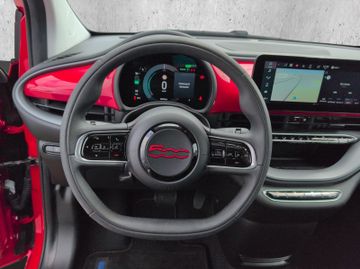 Fiat 500 e Cabrio Red +SHZ+SoundSys+SpurH+Winterp.