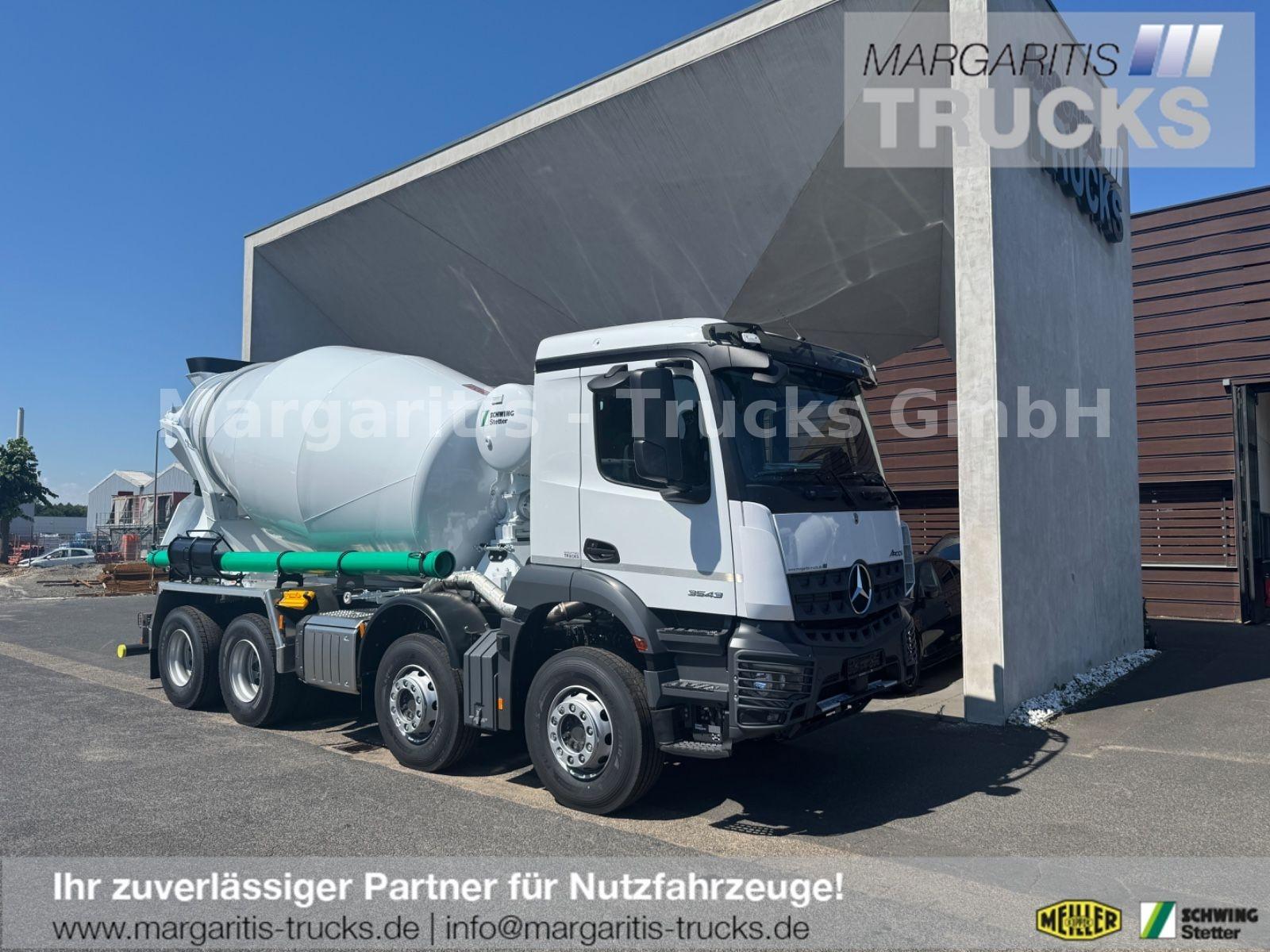 Mercedes-Benz Arocs 3243B 8x4 EURO6 GSR Stetter 9m3 UltraEco