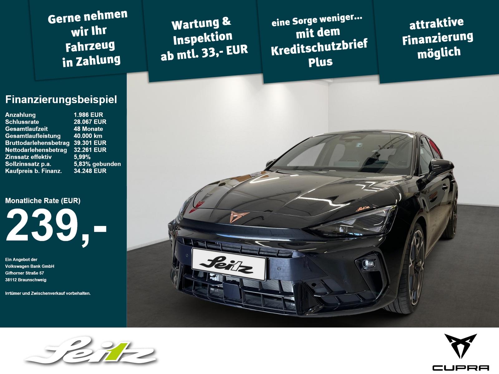 Cupra Leon 2.0 TSI VZ *PANO*SENNHEISER*KAMERA*