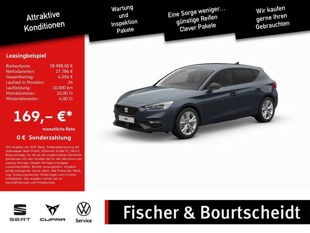 Seat Leon 1.5 eTSI FR SHZ NAVI ACC FACEL. MATRIX-LED