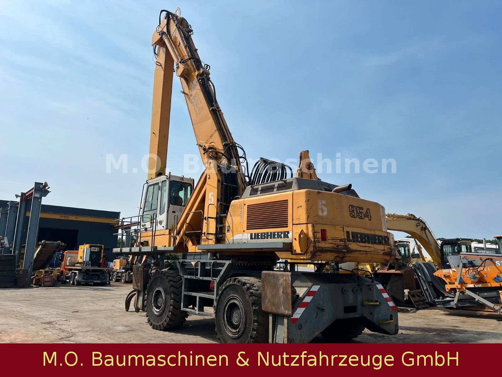 Fahrzeugabbildung Liebherr A954B Litronic / Hochf. Kabine /