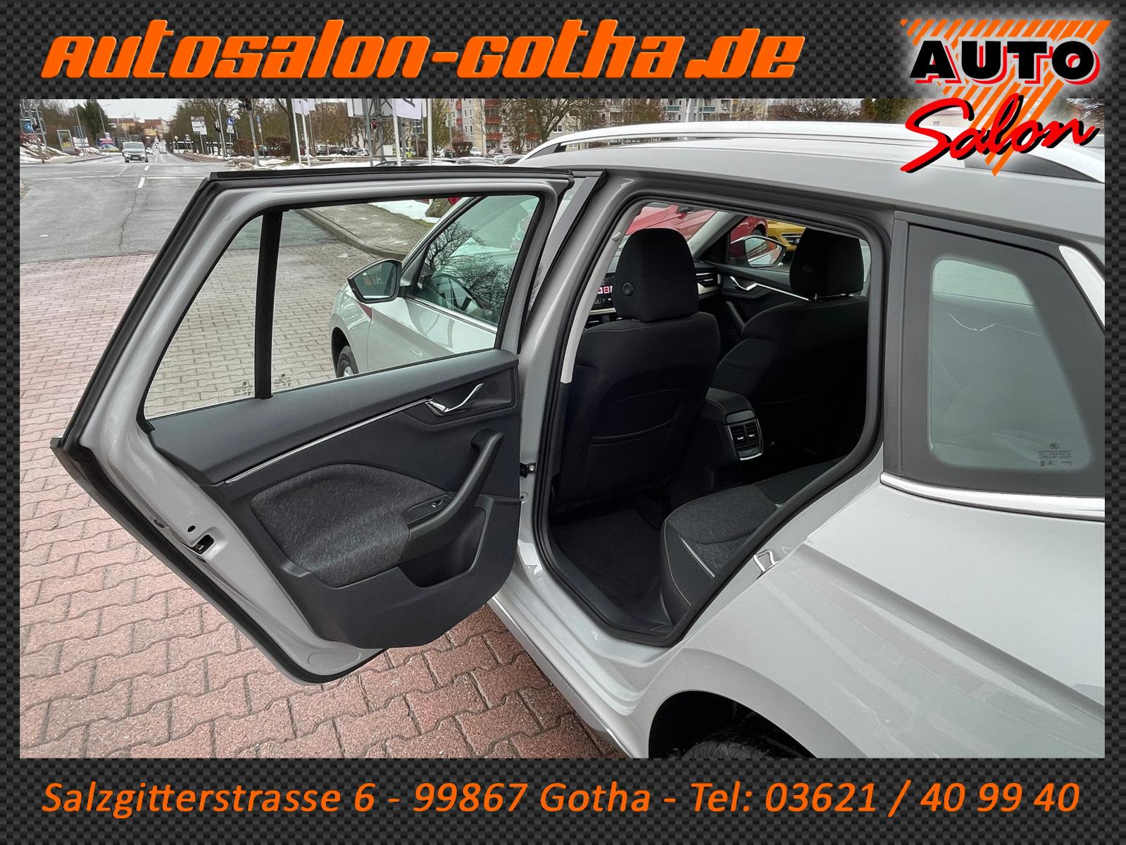 Skoda Kamiq TSI Style Stahlgrau LED+APP LANE SHZ SHEFT, миниатюра 12