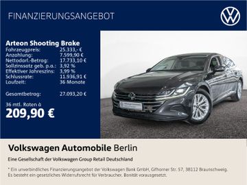 Volkswagen Leasingangebot: Volkswagen Arteon Shooting Brake 2.0 TDI Nav Shzg LED APP A
