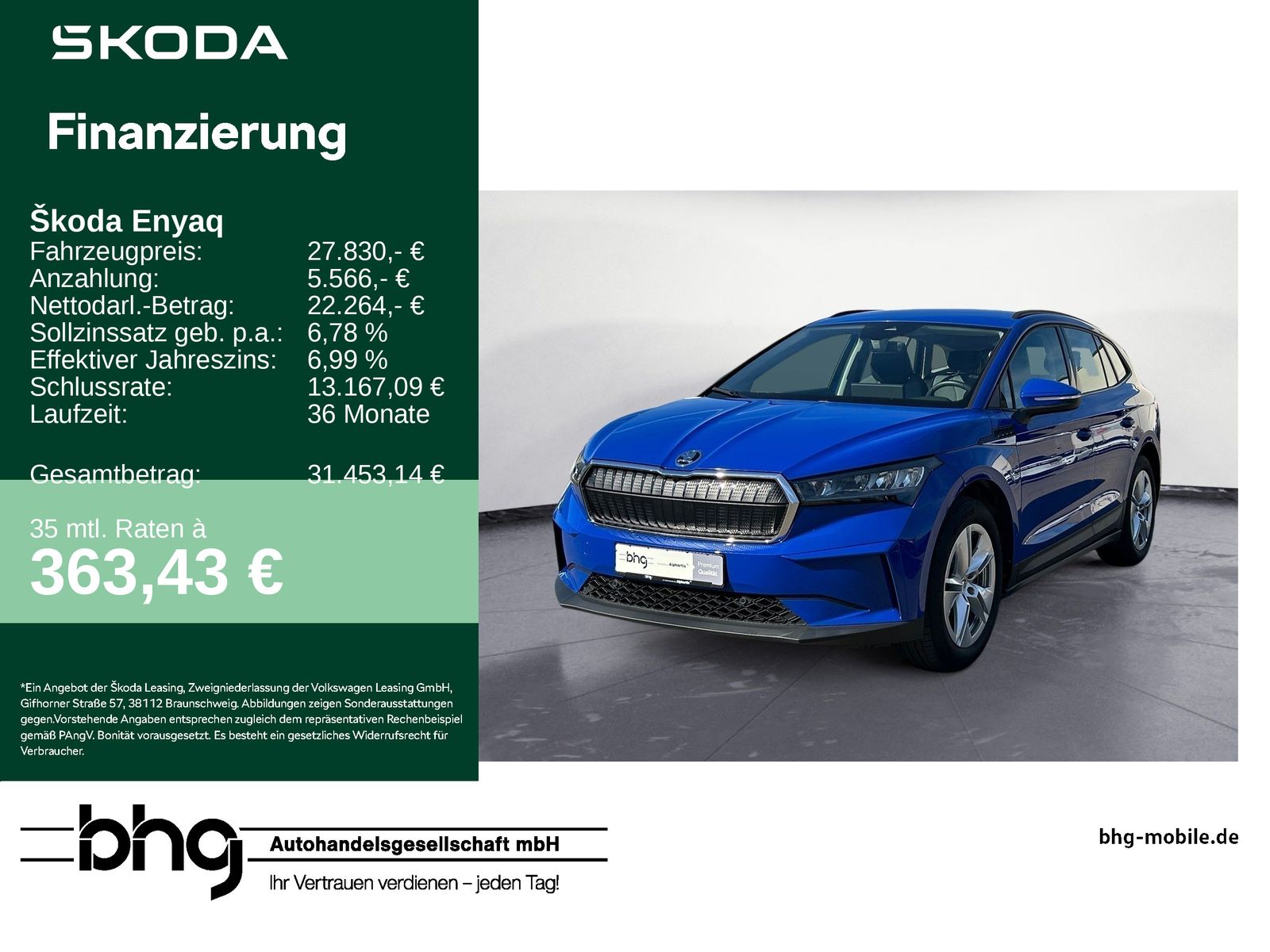 Skoda ENYAQ 50