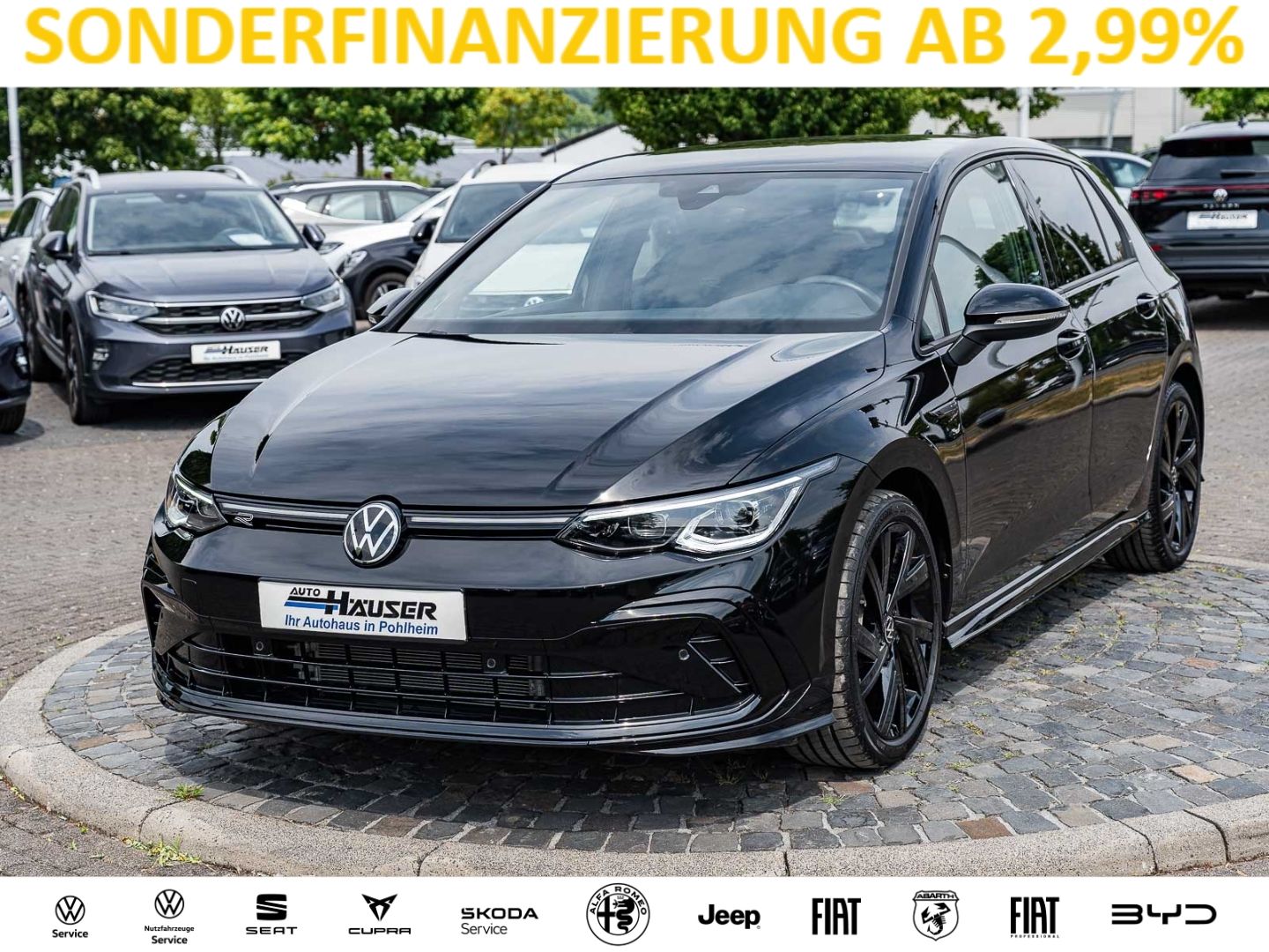 Volkswagen Golf VIII R-Line 1.5 eTSI DSG AHK H&K NAVI KAMER