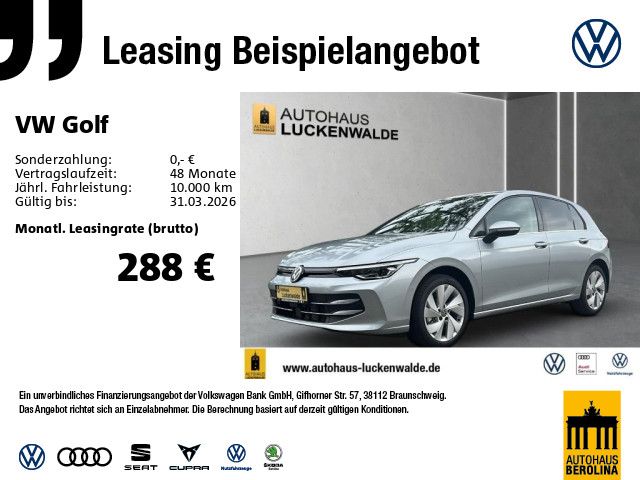 Golf VIII 1.5 eTSI Style DSG *ACC*HuD*NAV*R-CAM*