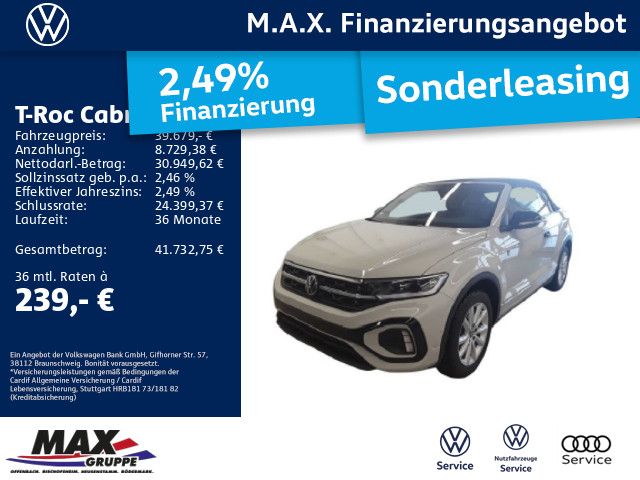 T-Roc Cabriolet 1.5 TSI DSG R-LINE KARMANN MATRI