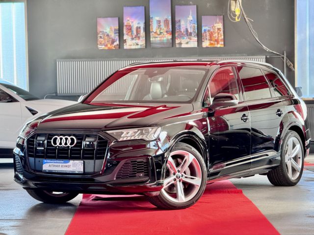 Audi Q7 S Line x3 ACC 7 Sitze Raute Matrix  Luft 21"