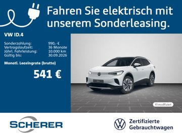 Volkswagen Leasingangebot: Volkswagen ID.4 Pro 4Motion electric 210kW 82kWh PANO SHZ M