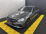 Mercedes-Benz C 300 T de+AMG+ACC+Leder+Kam+LED+Navi+Ambiente - Hybrid (Diesel/Elektro): Grau, Kombi