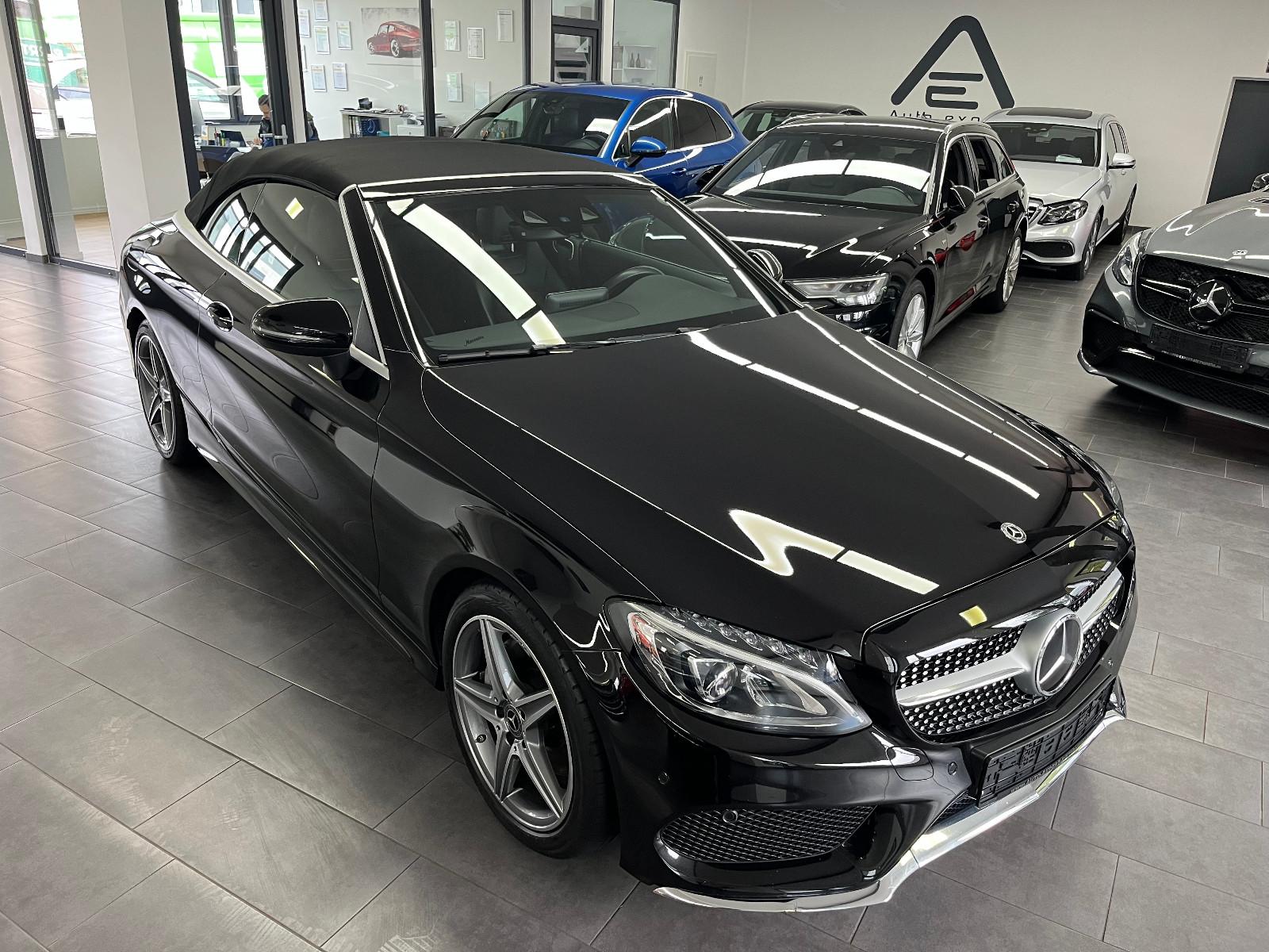 Mercedes-Benz C 180 Cabrio AMG Line Navi/LED/Totwinkel/Distron