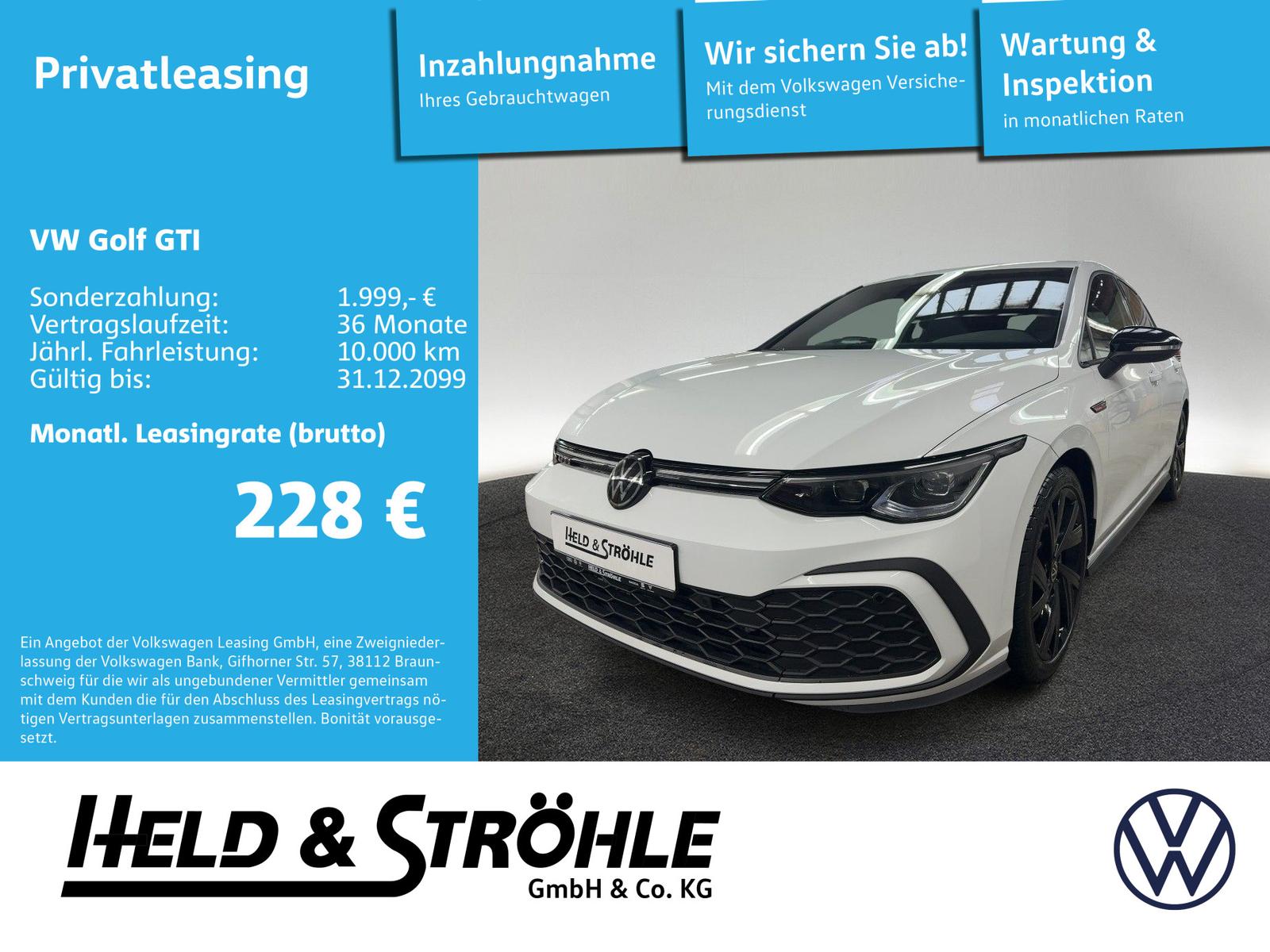 Volkswagen Golf GTI 2.0 TSI DSG BLACK STYLE IQ-LED NAV KAM
