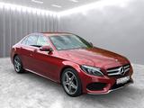 Mercedes-Benz C 200 CGI Lim. AMG *2.Hand/Navi/Tempo/Vollleder* - Mercedes-Benz C 200: Rot, Metallic
