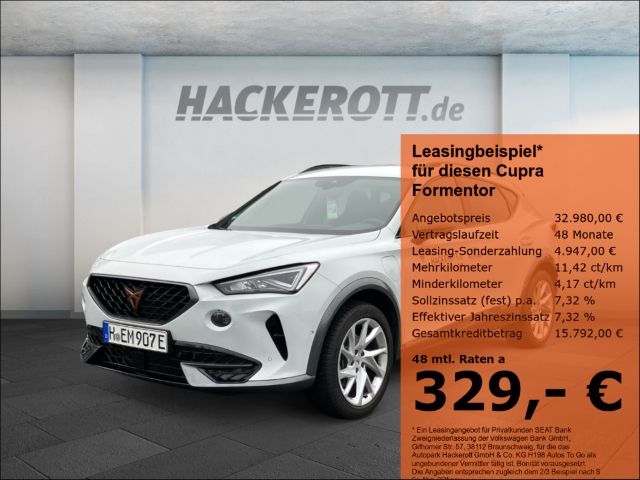 Cupra Formentor 1.4 e-HYBRID für 329 ,- € monatlich