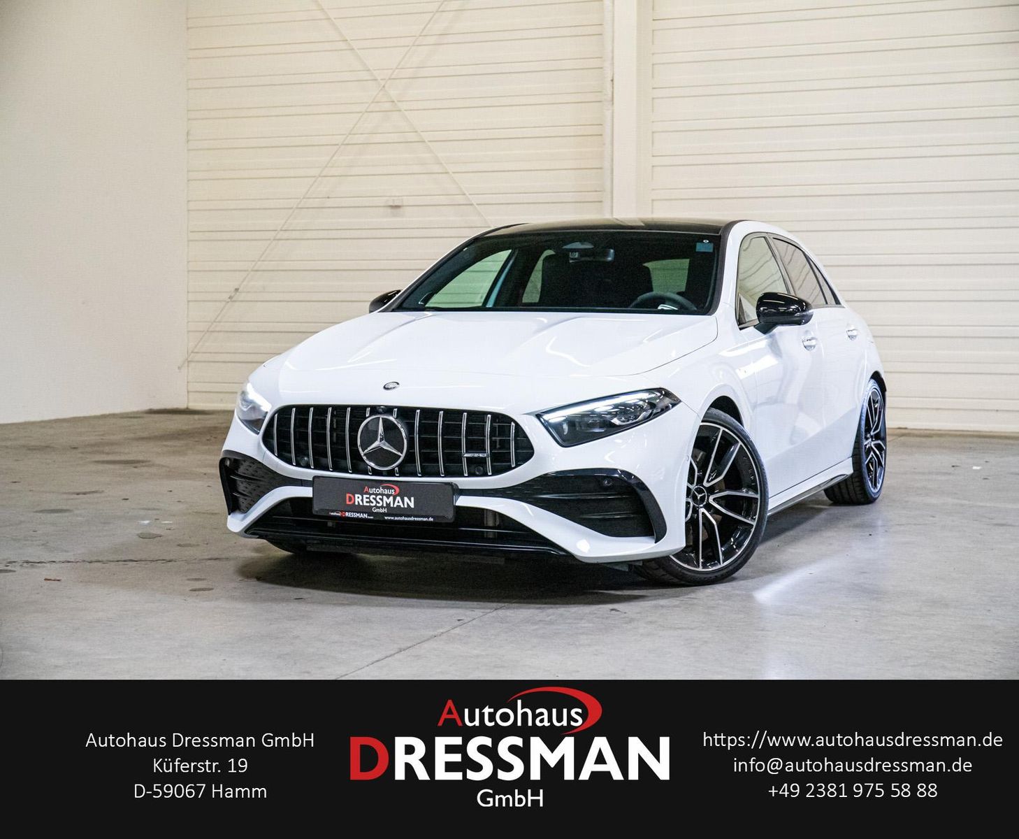 MERCEDES-BENZ A 35 AMG LED BURMESTER PANO 360° NIGHT HuD 19z.
