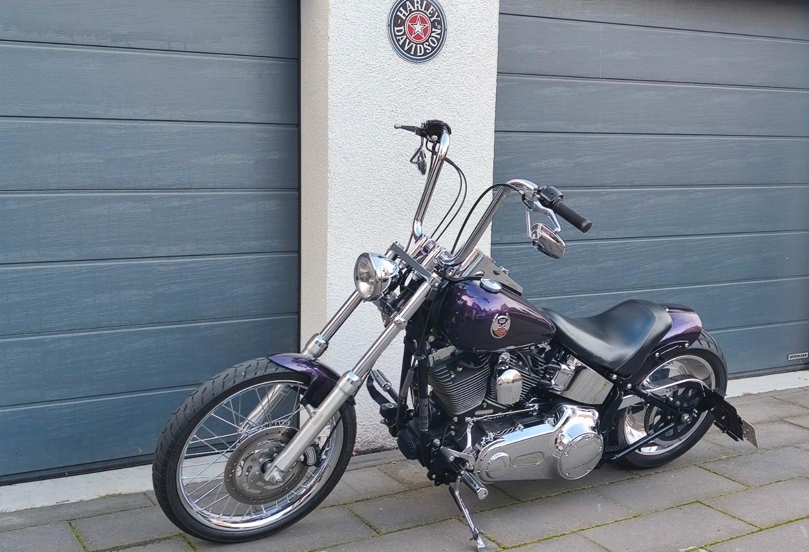 Harley-Davidson Softail Custom FXSTC FS2 Chopper 2.Hand 15tkm