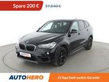BMW X1 sDrive 18i Advantage Aut.*NAVI*PDC*TEMPO*SHZ* - BMW X1: Schwarz