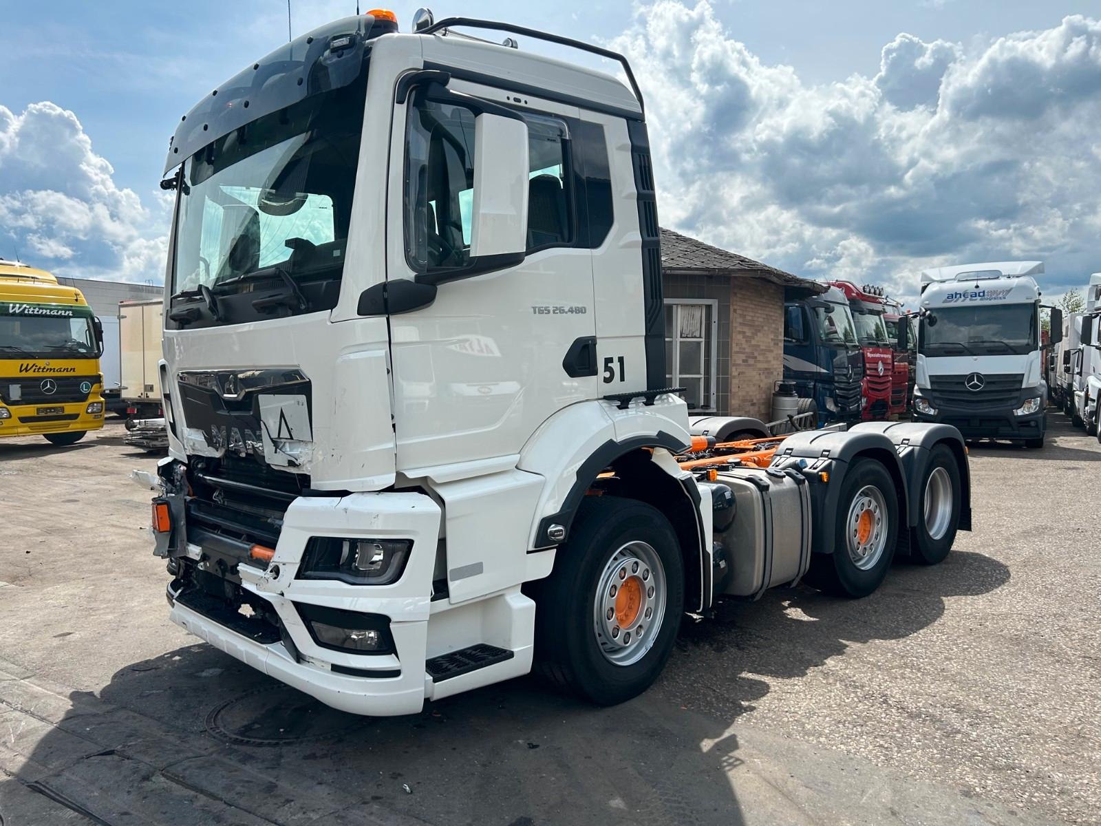 MAN TGS 26.480* 6x2*Fahrgestell*Retarder*Lenkachse
