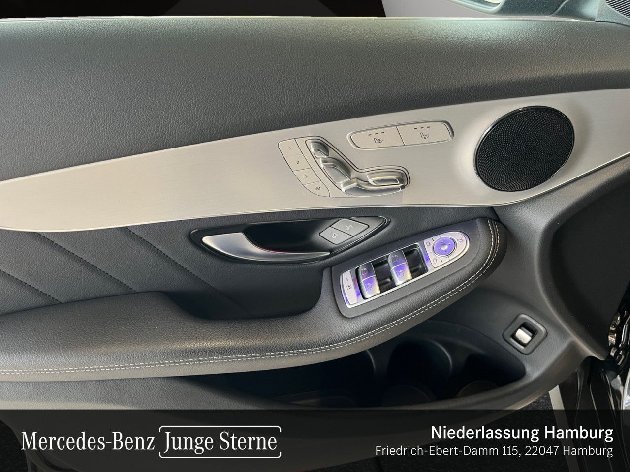 Mercedes-Benz GLC 300 de 4M AMG Navi Dist Tw Pano LED Amb AHK foto 17