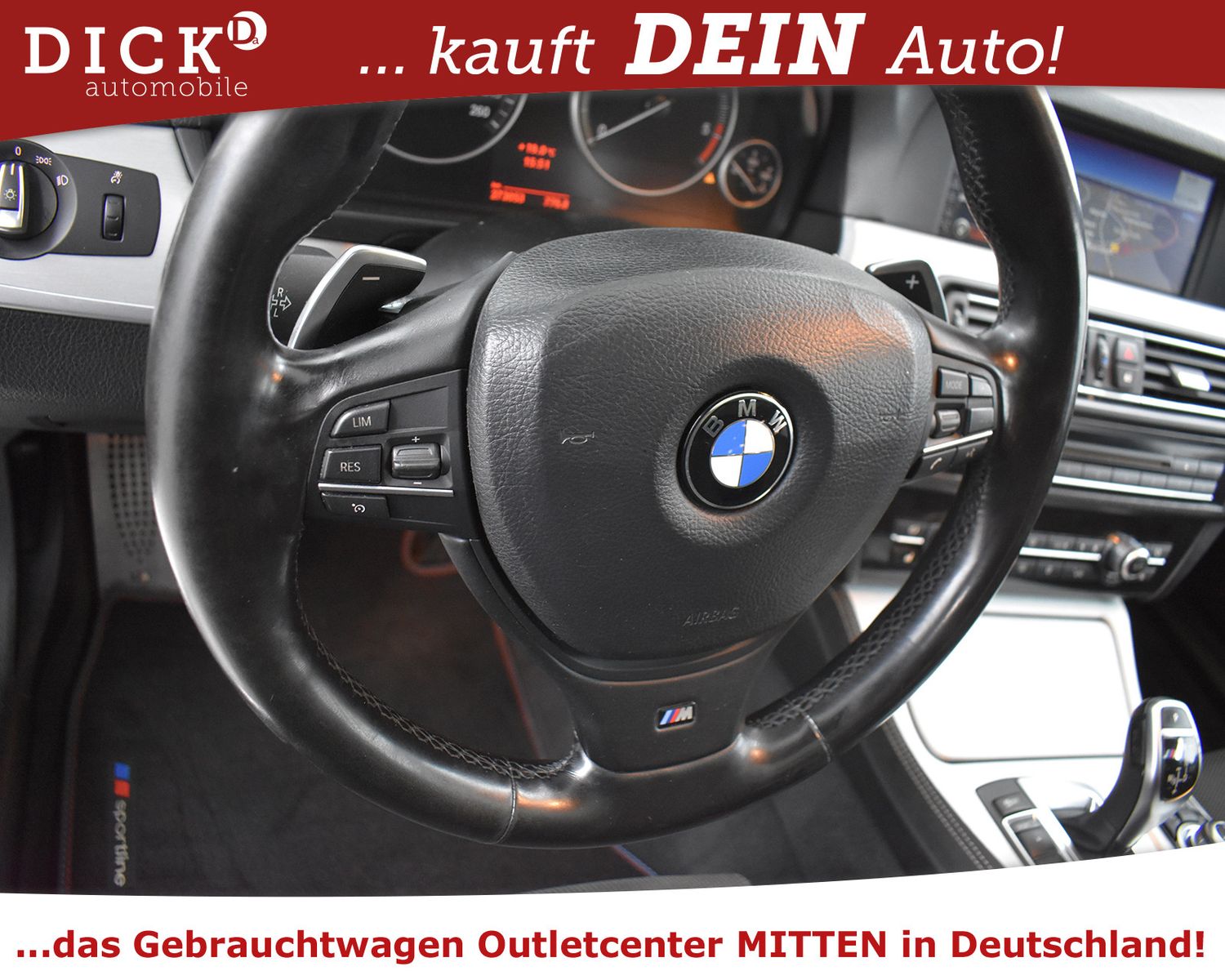 BMW 525d To Sport Aut M PAKET+GEPFLEGT+PANO+PROF+XEN - Image 15